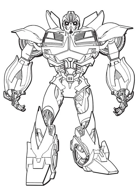 Transformer Printable Coloring Pages